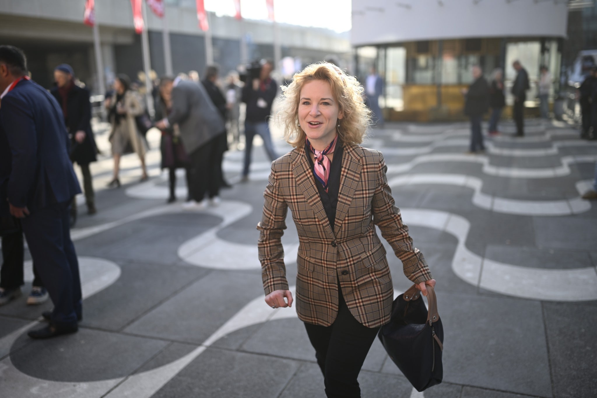 Eva-Maria Holzleitner was confirmed as women's chair on Friday with over 98 percent of the ...