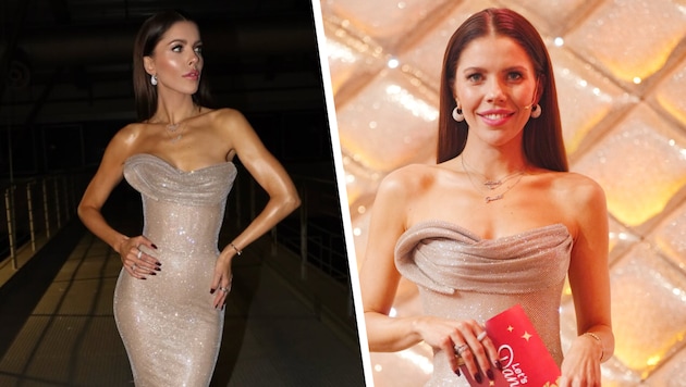 Victoria Swarovski: In diesem Kleid strahlt sie schöner als jeder Kristall