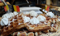 Auch die süßesten belgischen Waffeln können mit ausreichend Sport verbrannt werden. Man muss ...