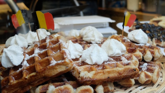 Auch die süßesten belgischen Waffeln können mit ausreichend Sport verbrannt werden. Man muss ...