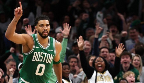 Jayson Tatum feierte am Freitag sein Comeback.