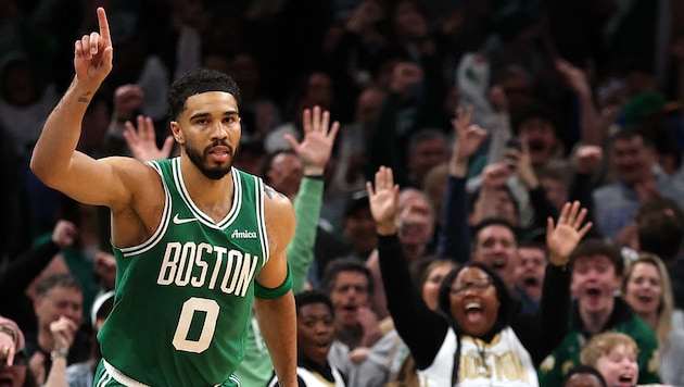 Jayson Tatum feierte am Freitag sein Comeback.