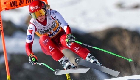 Cornelia Hütter fuhr eine Super-Zeit. Zum Sieg reichte sie nicht.