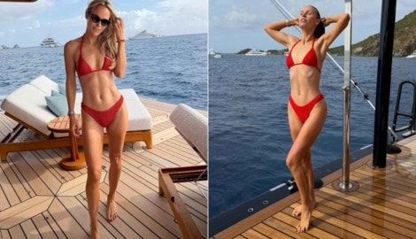 Caroline Wozniacki zeigt ihren Body, das findet Lindsey Vonn „hot“.