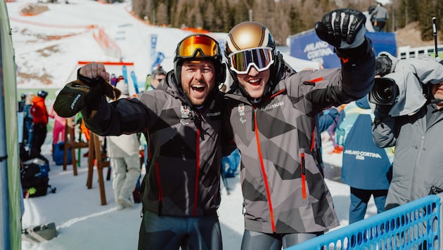 Nico Haberl und Johannes Aigner (r.)
