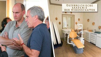 Mathematik-Professor Nowak (Bild li.) im Austausch mit Serienmissbrauchs-Täter Epstein. Er war ...