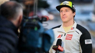 Raphael Haaser musste über Kristoffersens Kritik schmunzeln.