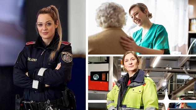 In vielen Berufen erhöht sich der Frauenanteil. Beim Gehalt haben sie aber meist noch das ...