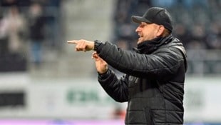 Trainer Stephan Helm fordert am Sonntag mit der Wiener Austria auswärts Ried.