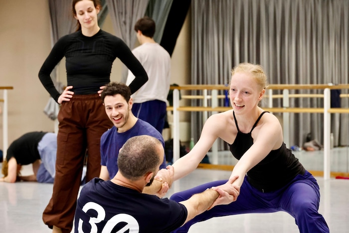 Savanna Haberland bei Proben für „Modern Times“