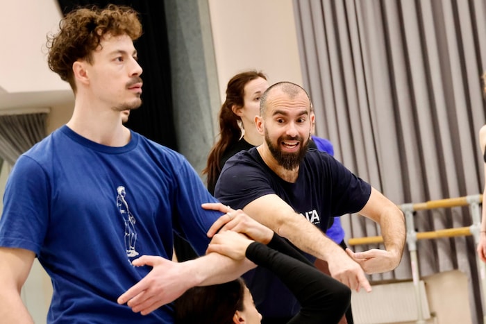 Giovanni Insaudo choreografiert einen Teil des Abends
