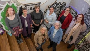 Großartige Frauen mit tollen Berufen: Theresia Töglhofer, Sonja Felber, Flora Stübl, Ellisabeth ...