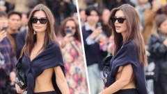 Emily Ratajkowski sorgt bei der Paris Fashion Week für Mega-Aufsehen – mit einem „Oberteil“, das ...