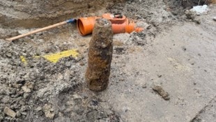 Zuletzt wurde in Penzing wieder eine Wehrmachts-Sprenggranate gefunden.