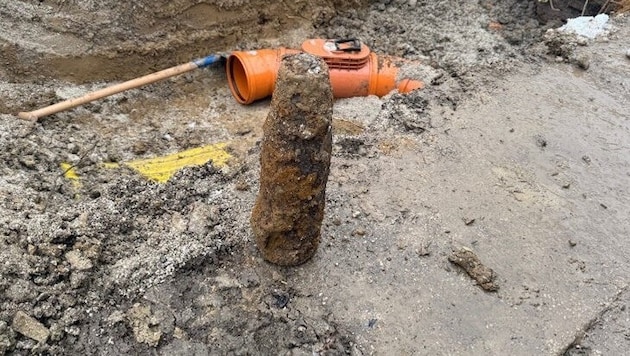 Zuletzt wurde in Penzing wieder eine Wehrmachts-Sprenggranate gefunden.