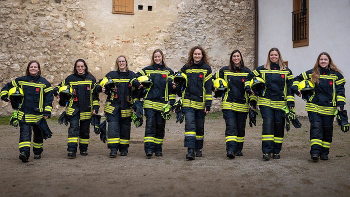Frauen bei der Feuerwehr sind heute zum Glück keine Seltenheit mehr.