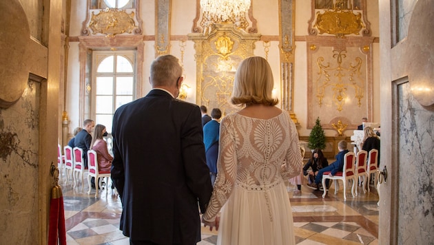 Hier, im Marmorsaal des Schlosses Mirabell, trauen sich die Salzburger am liebsten. (Symbolbild)