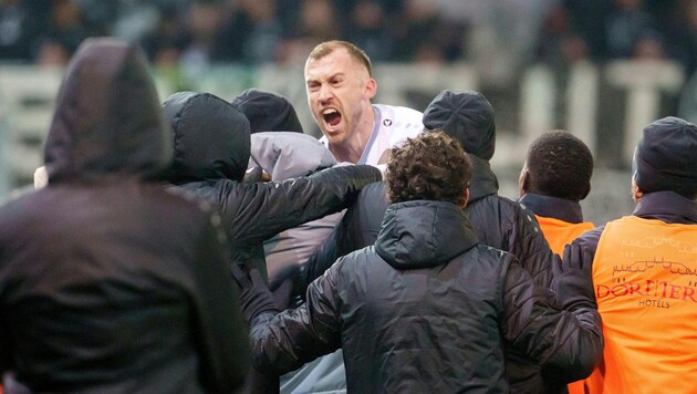 Beflügelt von seinem Goldtor in Salzburg hat Altach-Kapitän Lukas Jäger gegen seinen Ex-Klub ...