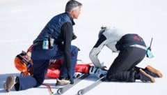 Leonie Zegg konnte in Val di Fassa nicht mal die Skier selbst ausziehen.