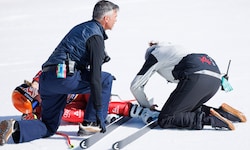 Leonie Zegg konnte in Val di Fassa nicht mal die Skier selbst ausziehen.
