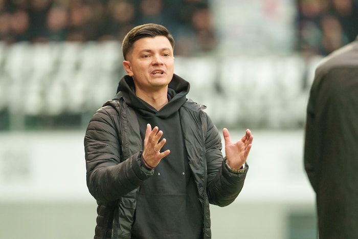 Altach-Coach Ognjen Zaric sieht sein Team als Außenseiter in Graz.