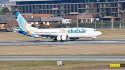 Mit flydubai hatten die Studenten ihren Rückflug gebucht.