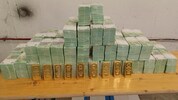 Der Geldtransporter-Inhalt: neun Kilo Gold und Millionen in Euro