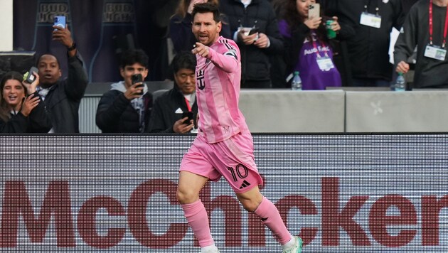 Lionel Messi erzielte das 899. Tor seiner Karriere.