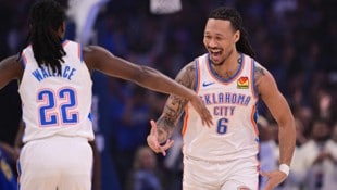 Die Oklahoma City Thunder holten den 50. Saisonsieg.