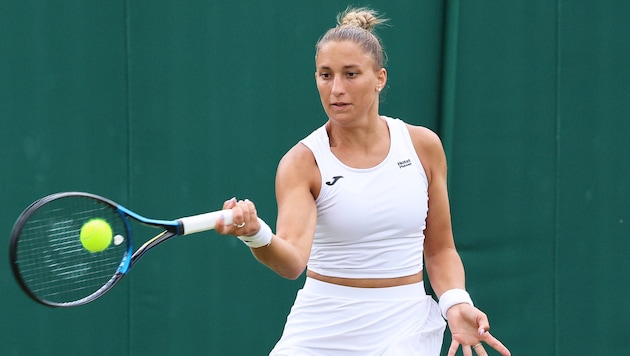 Panna Udvardy wurde vor ihrem Match von einem Unbekannten bedroht.