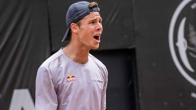 Joel Schwärzler hatte bedeutend mehr zu kämpfen als ihm lieb war. .