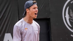 Joel Schwärzler hatte bedeutend mehr zu kämpfen als ihm lieb war. .