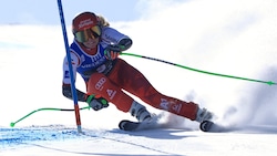 Cornelia Hütter war als Sechste beste Österreicherin beim Super-G in Val di Fassa.