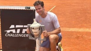 Joel Schwärzler holte sich in Kigali seinen zweiten Challenger-Titel.