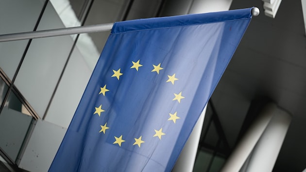 Die Sternenflagge der Europäischen Union.
