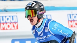 Asja Zenere darf sich über den ersten Stockerlplatz ihrer Weltcup-Karriere freuen. 