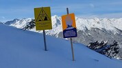 Achtung, Wintersportler: Durch den Neuschnee erhöhte sich die Lawinengefahr.