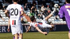 Im Heimspiel der 20. Runde erreichten die Südstädter gegen Austria Klagenfurt nur ein 3:3.