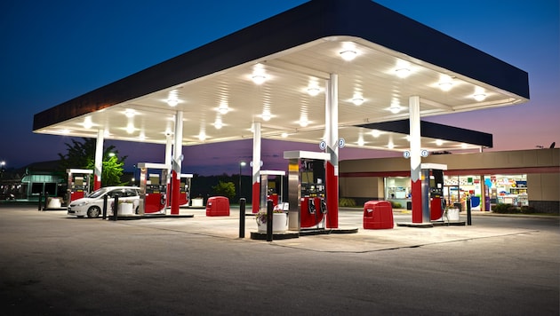 Die Frau randalierte an einer Wiener Tankstelle und attackierte zudem einen Polizisten ...