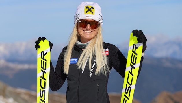 Konnte lachen! Sarah Dreier krönte sich zur Vertical-Europameisterin.