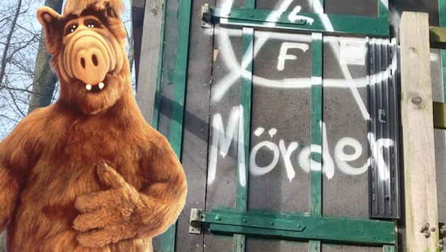 Militante Tierschützer nutzen für Bekennerschreiben und Kürzel an Tatorten „ALF“ – doch der ...