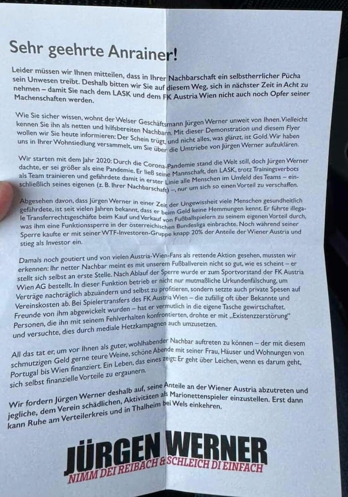 Hier der offene Brief
