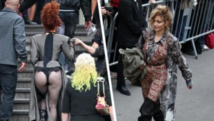 Popo-Blitzer bei Paris Fashion Week: Chappell Roan sorgt im Westwood-Kleid für Aufsehen