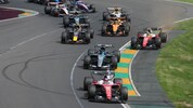 In den ersten Sekunden des Grand Prix von Australien tat sich einiges