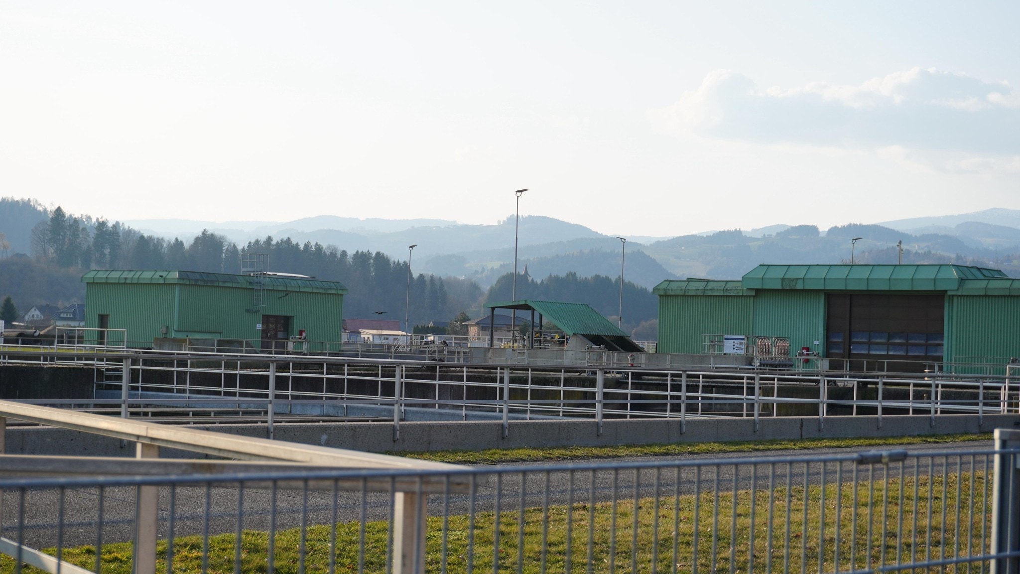 The sewage treatment plant in St. Andrä has a lot to do today.