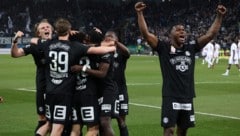 Sturm Graz jubelt über einen Heimsieg gegen Altach. 