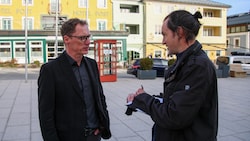 Der Radstädter Wahlsieger Harald Gappmaier im Gespräch mit der „Krone“