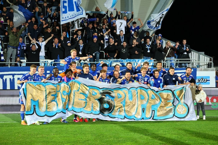 Hartberg jubelt über den Einzug in die Meistergruppe.