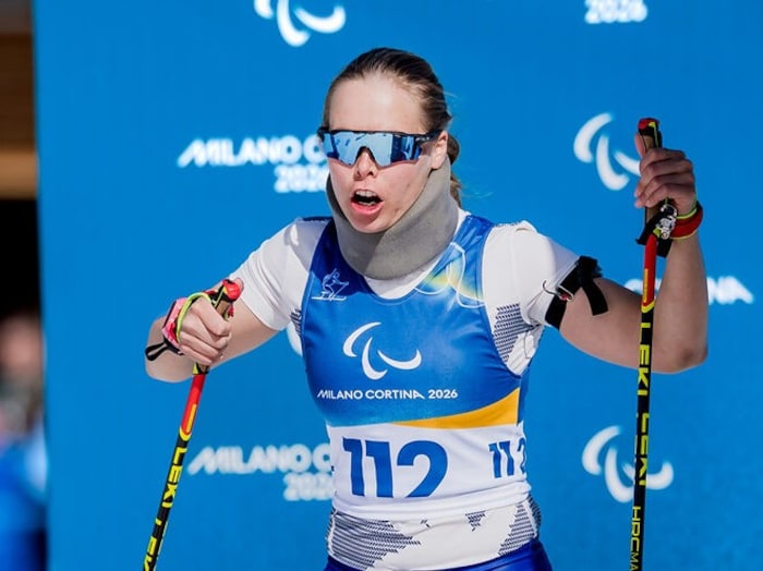 Carina Edlingerova startete nach einem Bandscheibenvorfall in der Halswirbelsäule mit einer ...