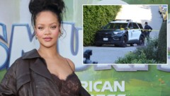 Schock für Rihanna: Auf die Villa der Sängerin in Los Angeles wurde am Sonntagnachmittag ...